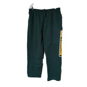 Nfl  Team Apparel Green Bay Packers Men's XL Green Sweatpants Wide Leg